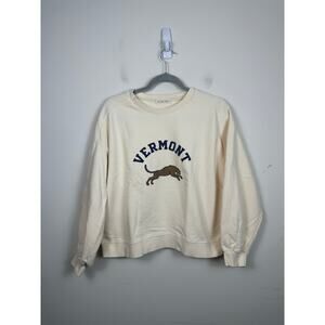 De Base Kare Cotton Vermont Crewneck Sweatshirt One Size
